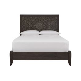 Paxberry Black King Bed