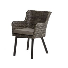 Pacifica Outdoor Arm Chairs in Dark Grey