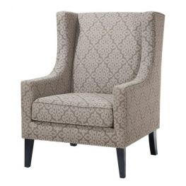 Baltimore Wing Chair Beige Medallion