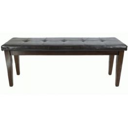 Barton faux leather Bench