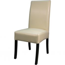 Valencia Cream Bonded Leather Dining Chair