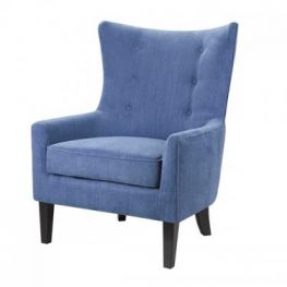 Klarissa Blue Wing Chair