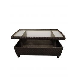 Copley Outdoor Glass Coffee Table