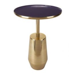 45287 Alum Enml Prl Side Table 14
