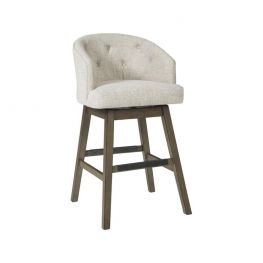 Tripton Linen Tall Swivel Barstool