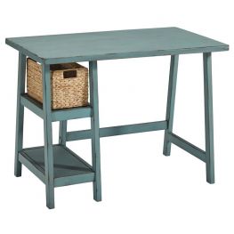 Mirimyn Antique Teal Small Desk