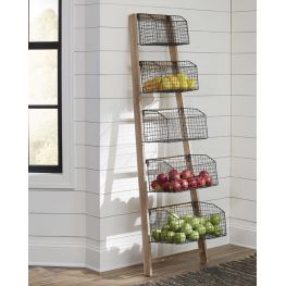 Graph Natural/ Black Rack Shelf