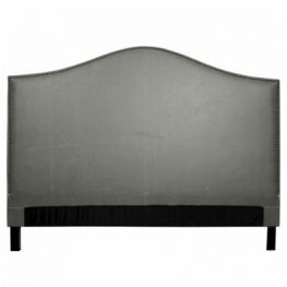 Chloe Vintage Grey Queen Headboard