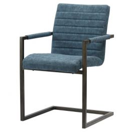 Gerald Blue Arm Chair