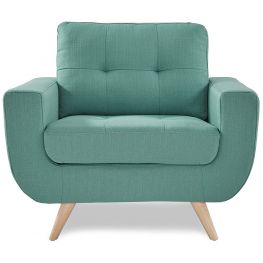 Deryn Teal Accent Chair