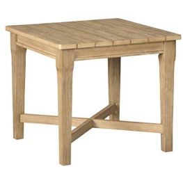 Clare View Beige Square End Table