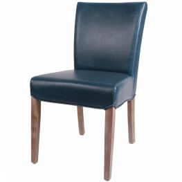 Beverly Vintage Blue Dining Chair
