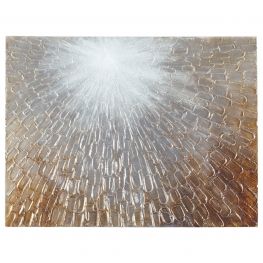 Elaina Gray/White/Brown Wall Art