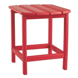 Sundown Treasure Red Rectangular End Table